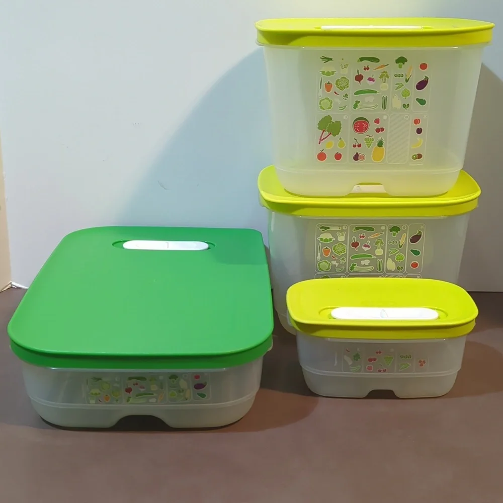 Tupperware 4 Piece Set Fridge Smart Excellent Preowned Condition